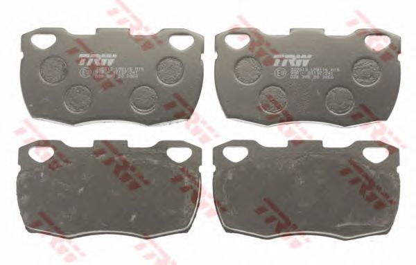 set placute frana,frana disc LAND ROVER DEFENDER 90-