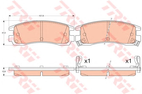 set placute frana,frana disc OPEL SINTRA 96-