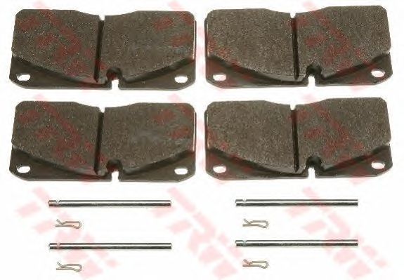 set placute frana,frana disc IVECO EUROCARGO I-III 00-15 175,4 X 78 X 22