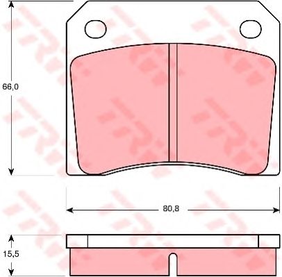 set placute frana,frana disc JAGUAR XJ/XJS/X