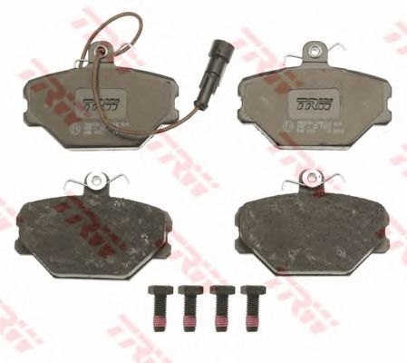 set placute frana,frana disc FIAT TIPO