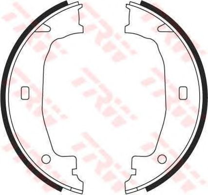 Set saboti frana, frana de mana BMW 1/2/3/4 98- ATE 160 X 20