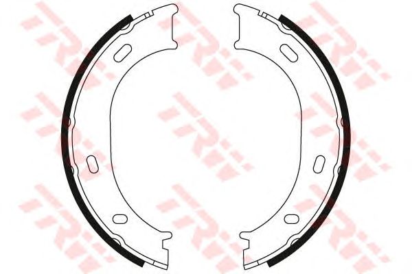 Set saboti frana, frana de mana VW LT 28-46 96-06 ATE 160 X 40