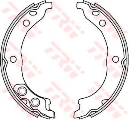 Set saboti frana, frana de mana FIAT DUCATO 00-