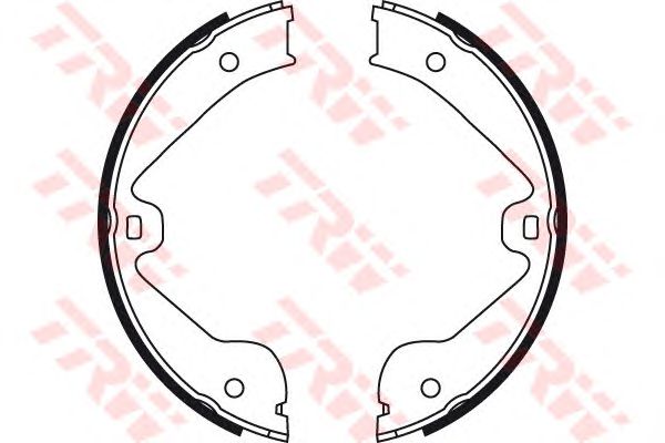 Set saboti frana, frana de mana VW TOUAREG 02-10 PORSCHE CAYENNE 02-10 210 X 30