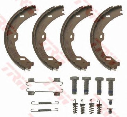 Set saboti frana, frana de mana MERCEDES-BENZ W211/W221/R230 02-13 182 X 25