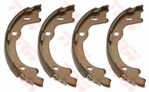 Set saboti frana, frana de mana HYUNDAI I30 07-12 170 X 26