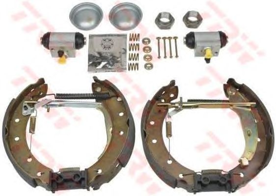 Set saboti frana PEUGEOT 206