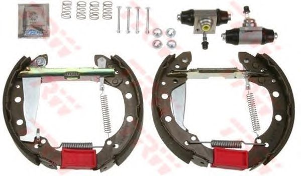 Set saboti frana VW FOX/GOLF/JETTA/LUPO/POLO/VENTO 84- 17,5 MM aluminiu