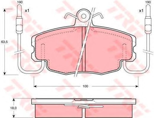 Set frana, frana disc