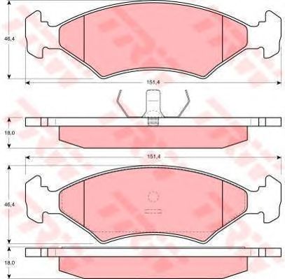 Set frana, frana disc