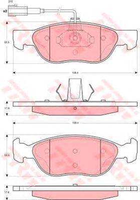 Set frana, frana disc