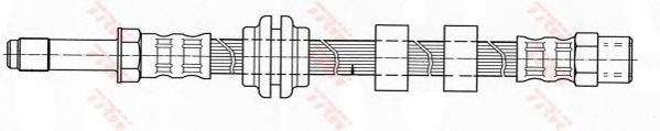 Furtun frana VW CADDY/GOLF/POLO/VENTO 91-04 485 MM