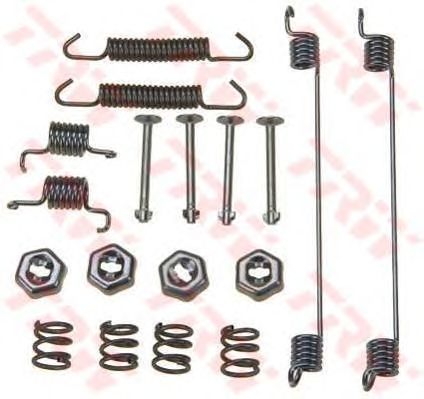 Set accesorii, sabot de frana RENAULT MEGANE/RAPID 96-03 BENDIX