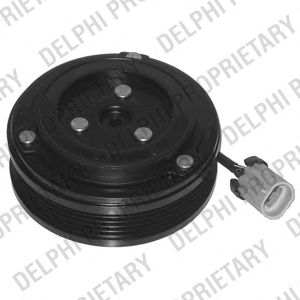 Cupla magnetica, climatizare 5PK 105MM 12V OPEL / VAUXHALL ASTRA H, MERIVA, ZAFIRA II