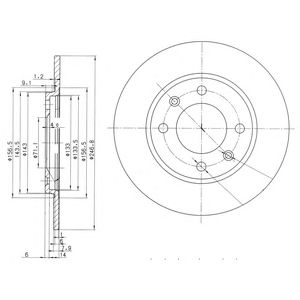 Disc frana