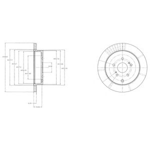 Disc frana SUZUKI GRAND VITARA 05-