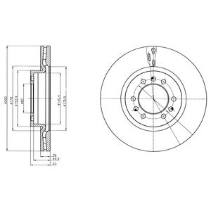 Disc frana IVECO DAILY 65C15