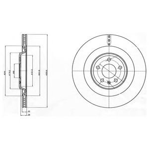 Disc frana AUDI A8 (10- )