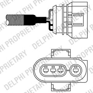 Sonda Lambda AUDI A3 I, A4 I, VW PASSAT IV