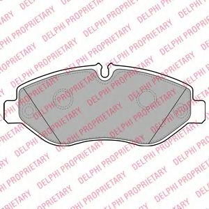 set placute frana,frana disc IVECO P DAILY II/III 06-