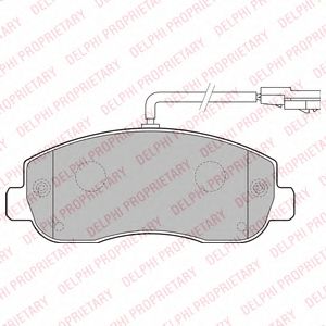 set placute frana,frana disc RENAULT MASTER/MOVANO 10-