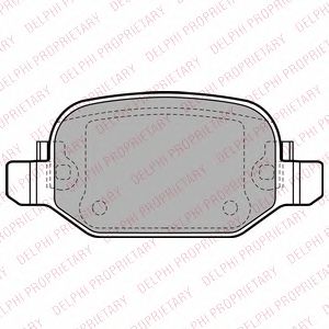 set placute frana,frana disc FIAT 500L (12- )