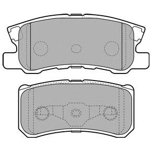 set placute frana,frana disc PEUGEOT 4008 (12- )