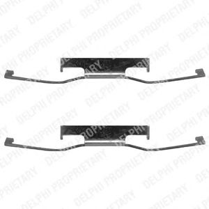 Set accesorii, placute frana FORD SIERRA/ESCORT