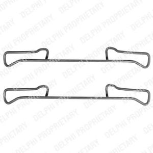 Set accesorii, placute frana OPEL ASTRA F