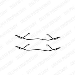 Set accesorii, placute frana OPEL OMEGA B/VECTRA