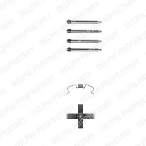 Set accesorii, placute frana OPEL VECTRA/OMEGA B