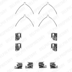 Set accesorii, placute frana TOYOTA COROLLA E10