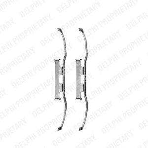 Set accesorii, placute frana MERCEDES-BENZ BM901-904/VITO/LT