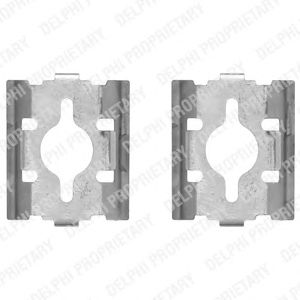 Set accesorii, placute frana FIAT DUCATO 00-