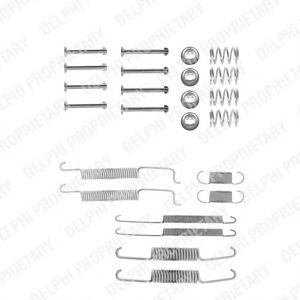 Set accesorii, sabot de frana VW -91 A80 -84 V.A.G. (LS1256/LS1276)