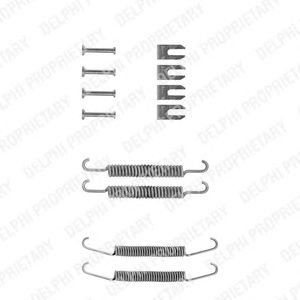 Set accesorii, sabot de frana FIAT 127/128/CINQUECENTO