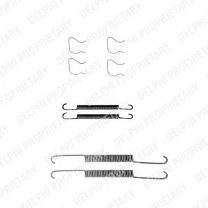 Set accesorii, sabot de frana OPEL CORSA 1,0-1,3 82-90