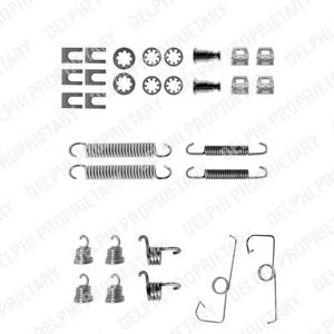 Set accesorii, sabot de frana PEUGEOT 305 228X40