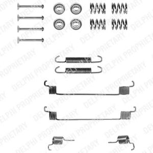 Set accesorii, sabot de frana FIAT PUNTO/ RENAULT CLIO