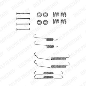 Set accesorii, sabot de frana PEUGEOT 202/309/ GIRLING