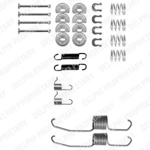 Set accesorii, sabot de frana TOYOTA CARINA E/COROLLA