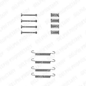 set accesorii, saboti frana parcare OPEL OMEGA 86- OMEGA 86- KADETT E 2,0 ATE 160