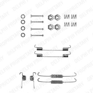 Set accesorii, sabot de frana FORD FIESTA 89-96