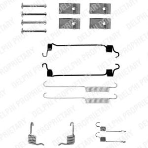 Set accesorii, sabot de frana FORD ESCORT/ORION Z ABS