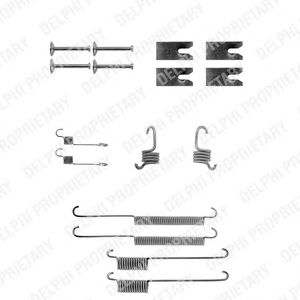 Set accesorii, sabot de frana FORD MONDEO 228.6X44