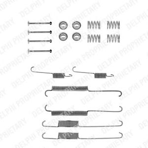 Set accesorii, sabot de frana FORD GRANADA 2,0 81-85