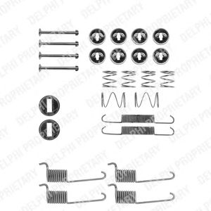 Set accesorii, sabot de frana MERCEDES-BENZ 207-210 77-96