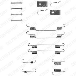 Set accesorii, sabot de frana SUBARU JUSTY 180X30 84