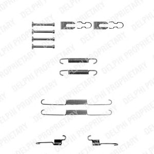 Set accesorii, sabot de frana FIAT UNO LOCKHEED